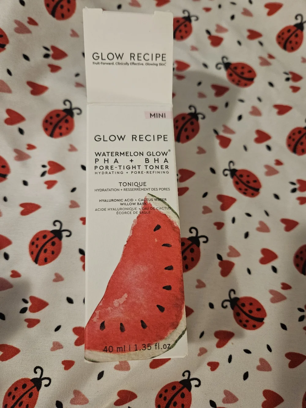 Lot of 3 Glow Recipe Watermelon Glow Toner  Pha and Bha